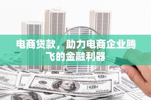麟洛电商贷款，助力电商企业腾飞的金融利器