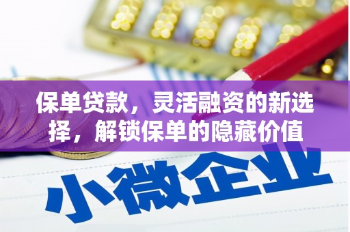 麟洛保单贷款，灵活融资的新选择，解锁保单的隐藏价值