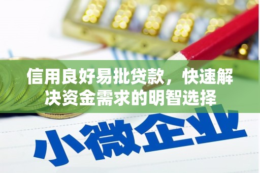 麟洛信用良好易批贷款，快速解决资金需求的明智选择