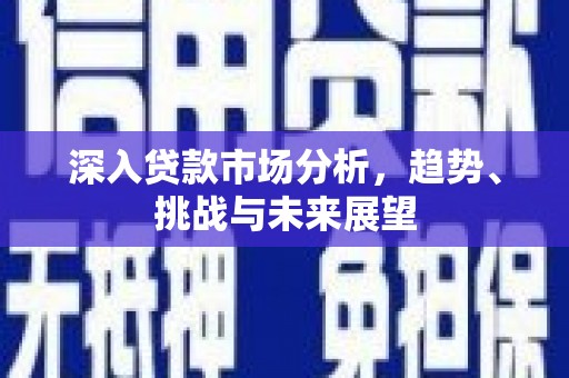 麟洛深入贷款市场分析，趋势、挑战与未来展望