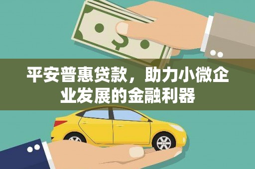 麟洛平安普惠贷款，助力小微企业发展的金融利器