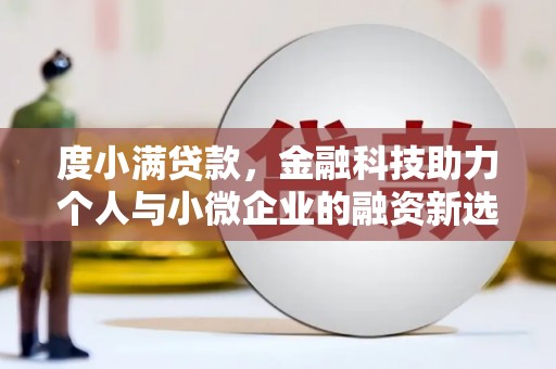 麟洛度小满贷款，金融科技助力个人与小微企业的融资新选择