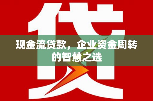 麟洛现金流贷款，企业资金周转的智慧之选