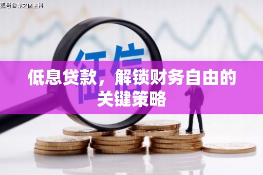 麟洛低息贷款，解锁财务自由的关键策略