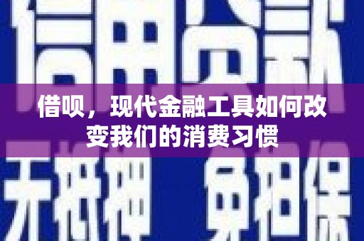 麟洛借呗，现代金融工具如何改变我们的消费习惯