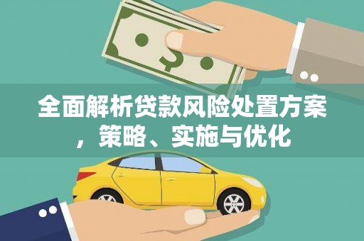 麟洛全面解析贷款风险处置方案，策略、实施与优化