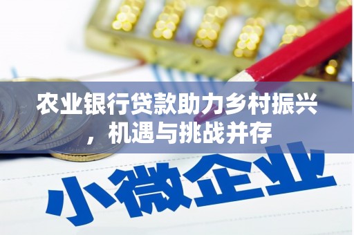 麟洛农业银行贷款助力乡村振兴，机遇与挑战并存