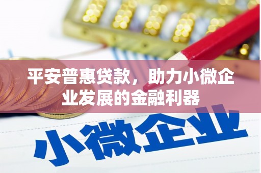 麟洛平安普惠贷款，助力小微企业发展的金融利器